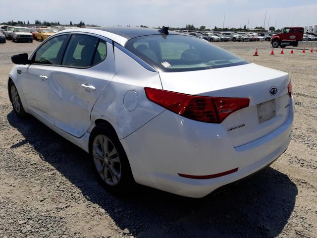 Photo 3 from auction – 2012 KIA OPTIMA EX with VIN 5XXGN4A75CG043612