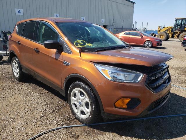 FORD ESCAPE S 2017 with VIN 1FMCU0F7XHUE60210 - Photo from auction