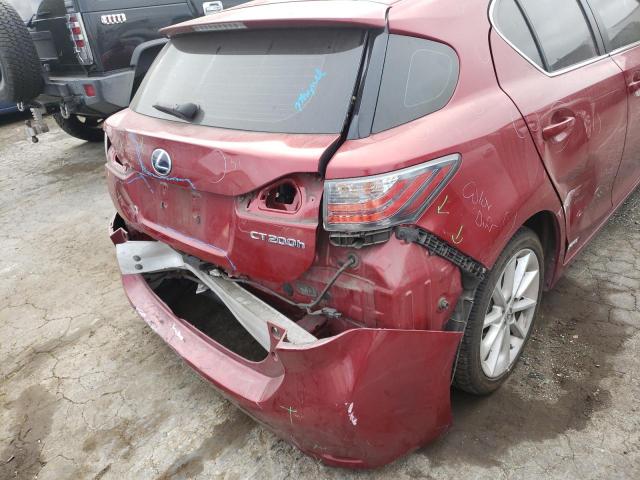 Photo 9 from auction – 2011 LEXUS CT 200 with VIN JTHKD5BH7B2028560