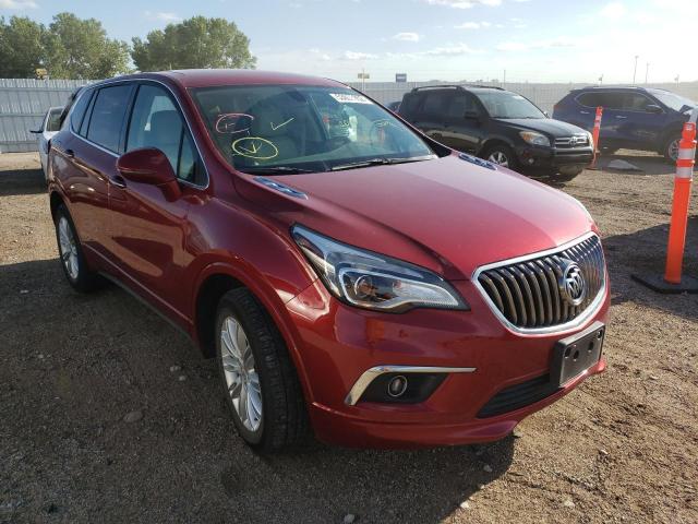 BUICK ENVISION P 2018 with VIN LRBFXCSA3JD010091 - Photo from auction
