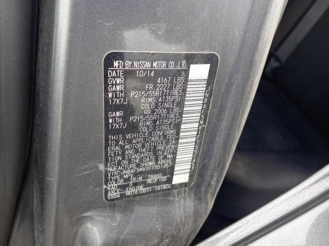 Photo 10 from auction – 2015 NISSAN JUKE S with VIN JN8AF5MV1FT551457