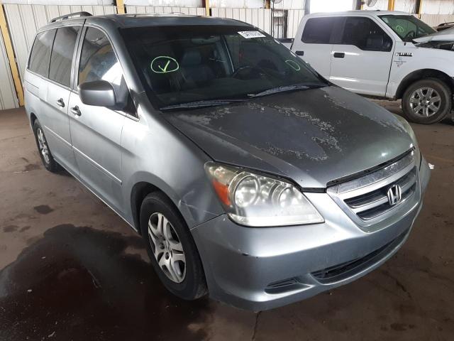 HONDA ODYSSEY EX 2005 with VIN 5FNRL38655B051611 - Photo from auction