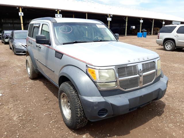 DODGE NITRO SXT 2007 with VIN 1D8GU28K07W529123 - Photo from auction
