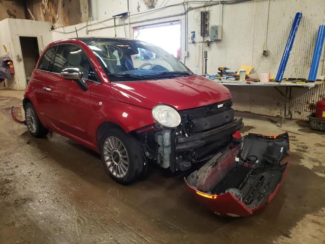 FIAT 500 2012 with VIN 3C3CFFCR3CT117785 - Photo from auction