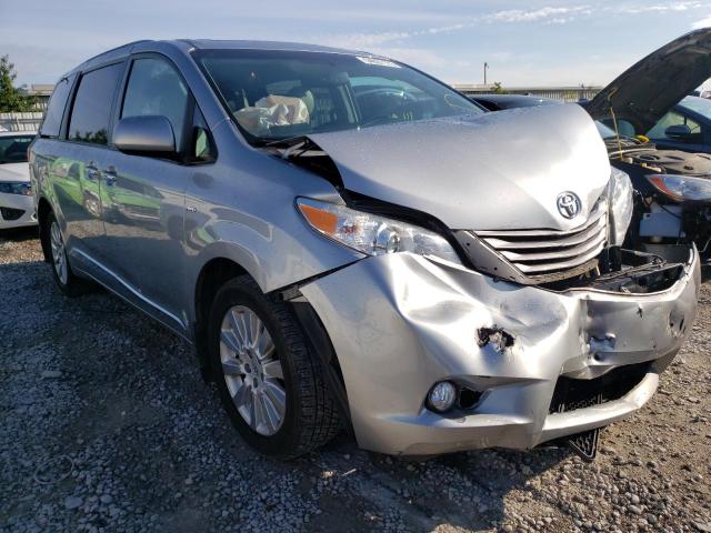 TOYOTA SIENNA XLE 2016 with VIN 5TDDK3DC0GS138582 - Photo from auction