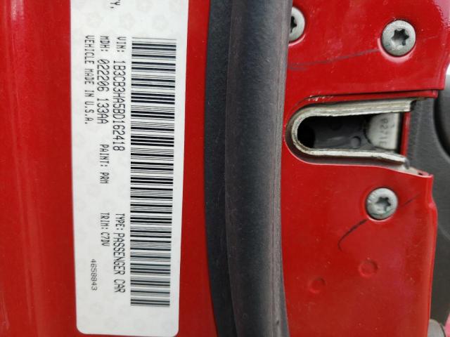 Photo 10 from auction – 2011 DODGE CALIBER MA with VIN 1B3CB3HA5BD162418