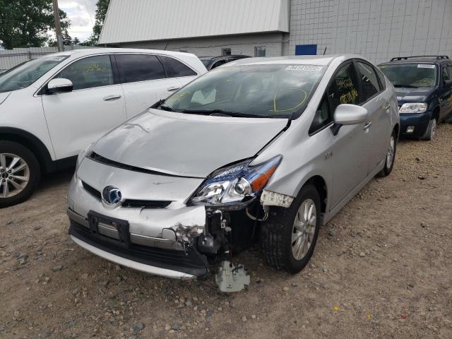 Photo 2 from auction – 2014 TOYOTA PRIUS PLUG with VIN JTDKN3DP7E3058972