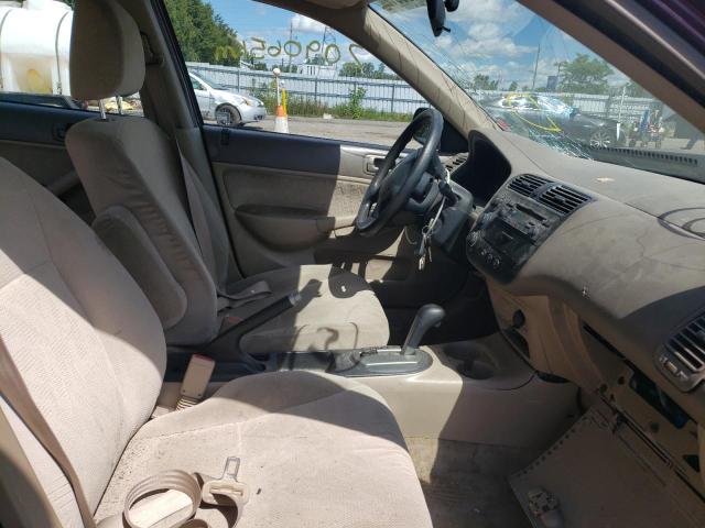 Photo 5 from auction – 2002 HONDA CIVIC LX with VIN 2HGES16872H932649