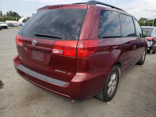 Photo 4 from auction – 2004 TOYOTA SIENNA CE with VIN 5TDZA23CX4S047383