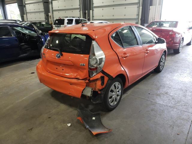Photo 4 from auction – 2014 TOYOTA PRIUS C with VIN JTDKDTB30E1077670