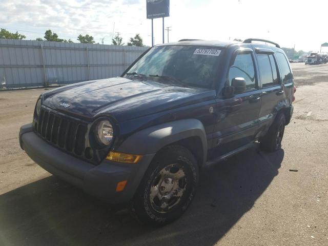 Photo 2 from auction – 2006 JEEP LIBERTY SP with VIN 1J4GL48K66W130299