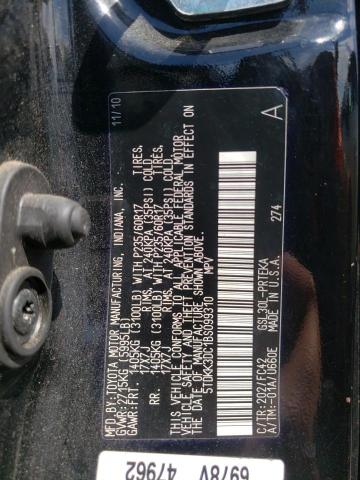 Photo 10 from auction – 2011 TOYOTA SIENNA LE with VIN 5TDKK3DC1BS099310