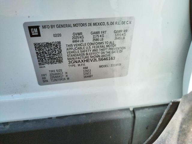 Photo 10 from auction – 2020 CHEVROLET EQUINOX LS with VIN 3GNAXHEV2LS646163