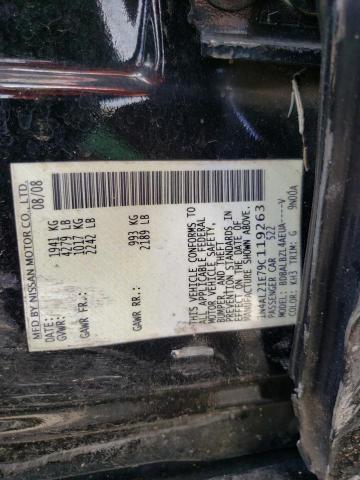 Photo 10 from auction – 2009 NISSAN ALTIMA 2.5 with VIN 1N4AL21E79C119263