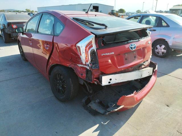 Photo 3 from auction – 2015 TOYOTA PRIUS with VIN JTDKN3DU6F0468090