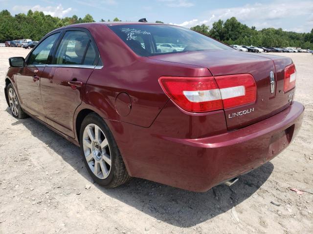 Photo 3 from auction – 2007 LINCOLN MKZ with VIN 3LNHM28T37R609865