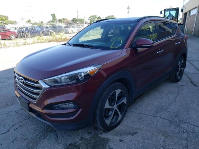 Photo 2 from auction – 2016 HYUNDAI TUCSON LIM with VIN KM8J3CA25GU082870