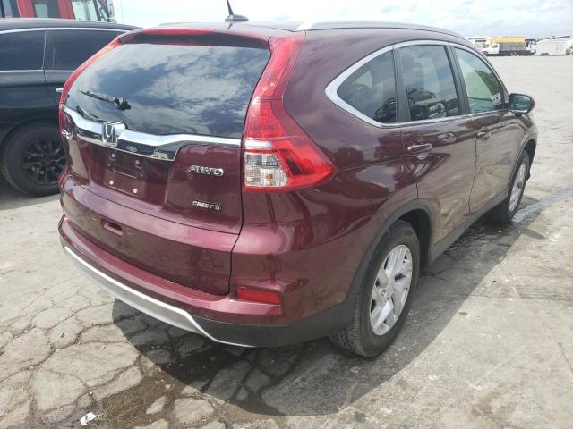Photo 4 from auction – 2016 HONDA CR-V EXL with VIN 2HKRM4H72GH694630
