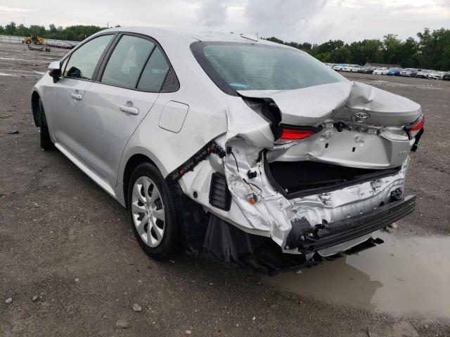 Photo 3 from auction – 2021 TOYOTA COROLLA LE with VIN 5YFEPMAE8MP242694