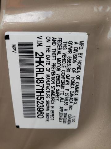 Photo 10 from auction – 2001 HONDA ODYSSEY with VIN 2HKRL18711H523960
