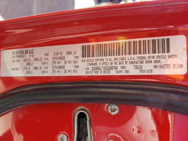 Photo 10 from auction – 2016 RAM 1500 SLT with VIN 3C6RR6LT2GG288784