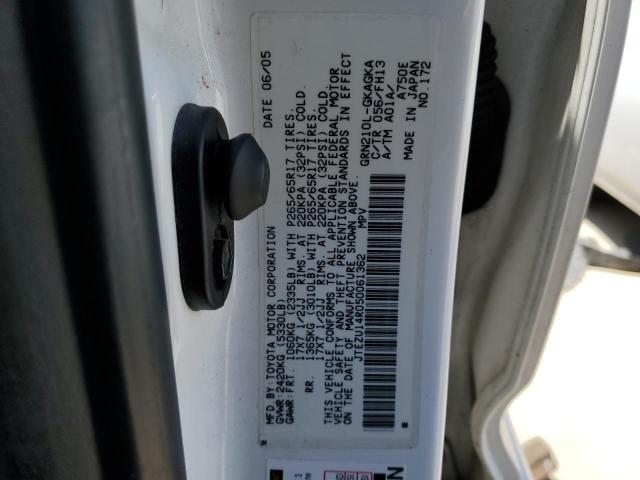 Photo 10 from auction – 2005 TOYOTA 4RUNNER SR with VIN JTEZU14R050061362