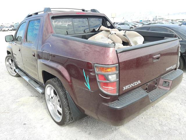 Photo 3 from auction – 2007 HONDA RIDGELINE with VIN 2HJYK16547H522363
