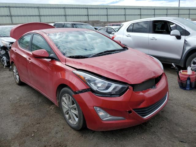 HYUNDAI ELANTRA SE 2014 with VIN KMHDH4AEXEU109170 - Photo from auction