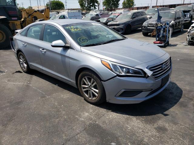 HYUNDAI SONATA SE 2017 with VIN 5NPE24AF3HH594012 - Photo from auction