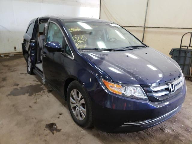 HONDA ODYSSEY SE 2017 with VIN 5FNRL5H32HB022024 - Photo from auction