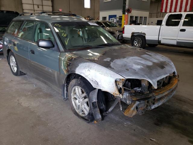 SUBARU LEGACY OUT 2004 with VIN 4S3BH675447614519 - Photo from auction