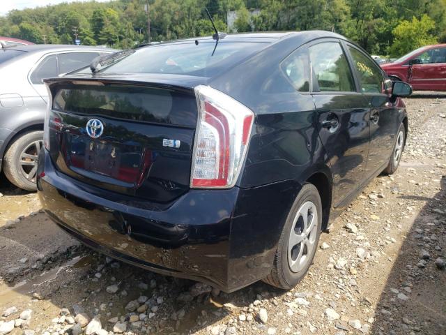 Photo 4 from auction – 2012 TOYOTA PRIUS with VIN JTDKN3DUXC5436161