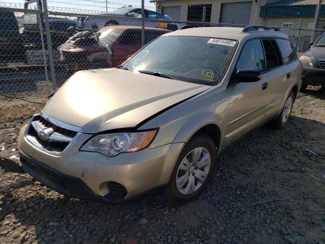 Photo 2 from auction – 2009 SUBARU OUTBACK with VIN 4S4BP60C197320672