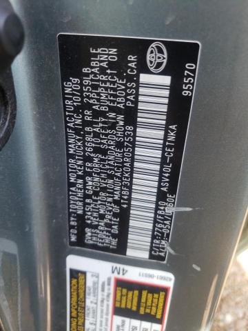 Photo 10 from auction – 2010 TOYOTA CAMRY BASE with VIN 4T4BF3EK0AR057538