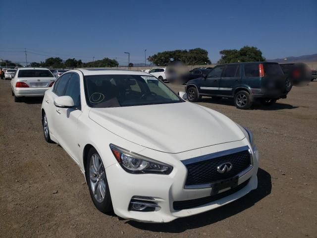 INFINITI Q50 PREMIU 2017 with VIN JN1EV7AR4HM836298 - Photo from auction