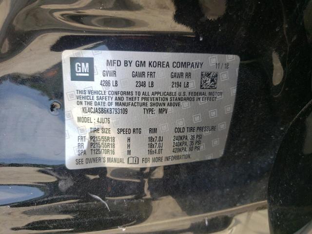 Photo 10 from auction – 2019 BUICK ENCORE PRE with VIN KL4CJASB6KB793109