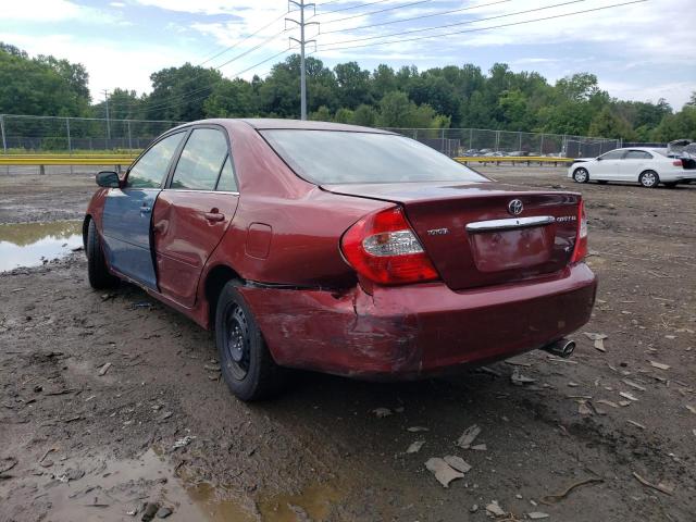 Photo 3 from auction – 2002 TOYOTA CAMRY LE with VIN 4T1BF30K12U016189