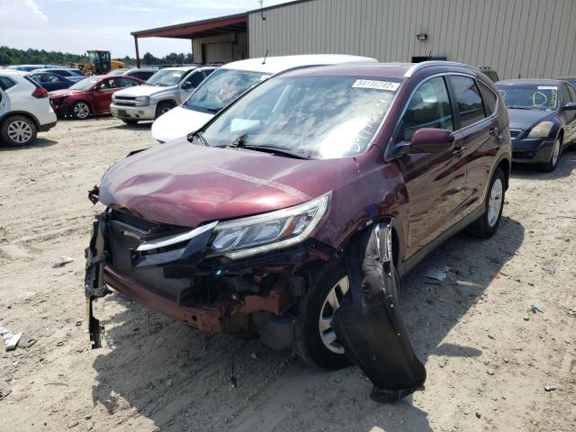 Photo 2 from auction – 2015 HONDA CR-V EXL with VIN 2HKRM4H71FH655557