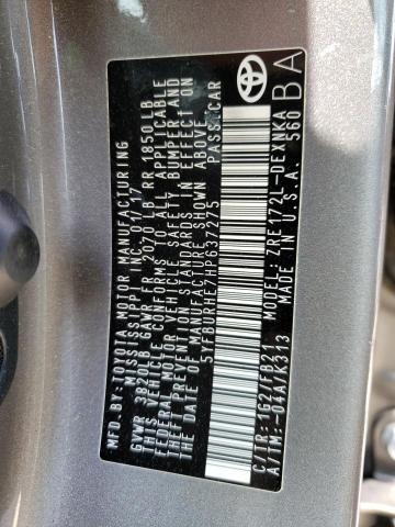 Photo 10 from auction – 2017 TOYOTA COROLLA L with VIN 5YFBURHE7HP637275