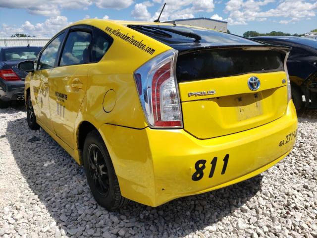 Photo 3 from auction – 2014 TOYOTA PRIUS with VIN JTDKN3DU6E1821680
