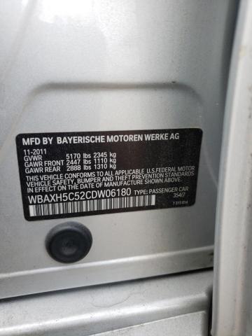 Photo 10 from auction – 2012 BMW 528 XI with VIN WBAXH5C52CDW06180