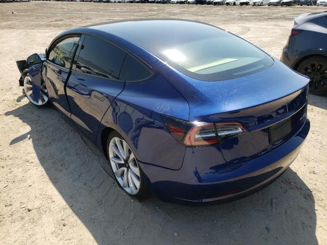Photo 3 from auction – 2020 TESLA MODEL 3 with VIN 5YJ3E1EB6LF638287