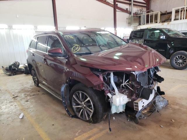 TOYOTA HIGHLANDER 2017 with VIN 5TDKZRFH4HS202011 - Photo from auction
