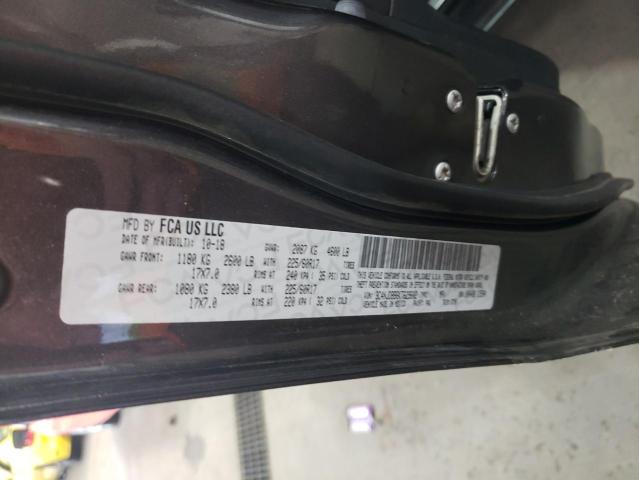 Photo 10 from auction – 2019 JEEP COMPASS LA with VIN 3C4NJDBB6KT629602