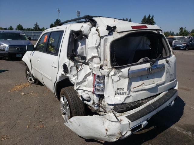 Photo 3 from auction – 2013 HONDA PILOT EXL with VIN 5FNYF4H51DB065505