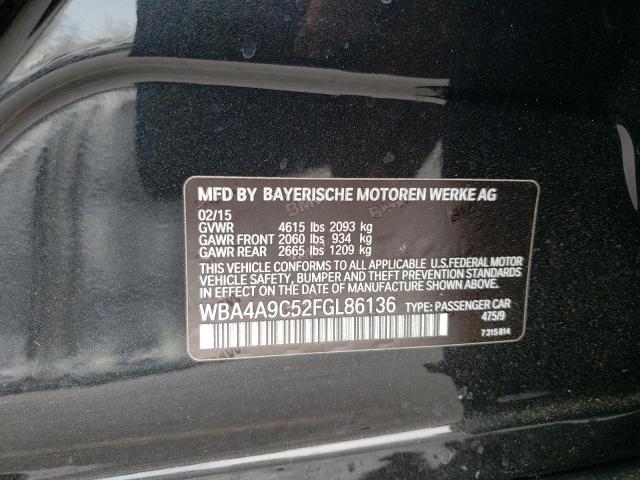 Photo 10 from auction – 2015 BMW 428 I GRAN with VIN WBA4A9C52FGL86136