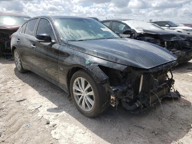 INFINITI Q50 BASE 2016 with VIN JN1CV7AP0GM203351 - Photo from auction