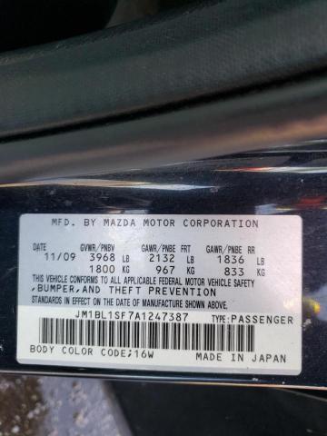 Photo 10 from auction – 2010 MAZDA 3 I with VIN JM1BL1SF7A1247387