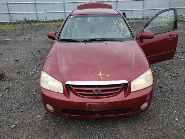 Photo 7 from auction – 2005 KIA SPECTRA with VIN KNAFE122655156079