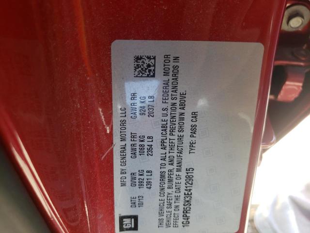 Photo 10 from auction – 2014 BUICK VERANO CON with VIN 1G4PR5SK3E4129815